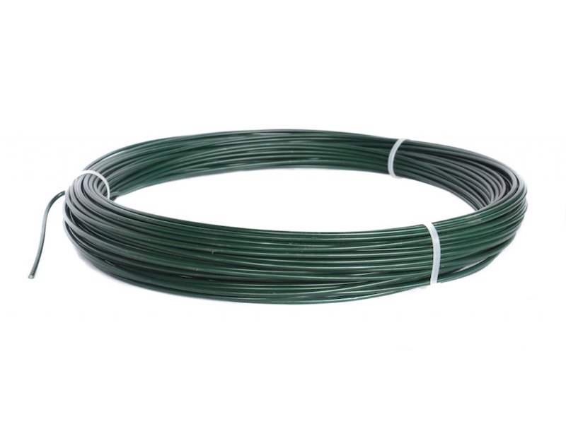 Drát napínací 3,50 – 2,50 78m ZN+PVC RAL 6005 zelená