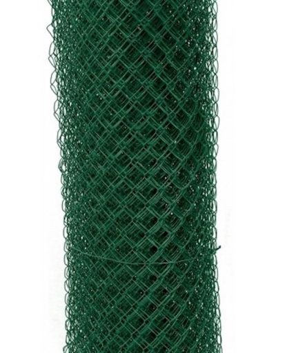 Čtyřhranné pletivo 160cm oko 50mm drát 2,5-1.6 mm RAL6005 - zelená