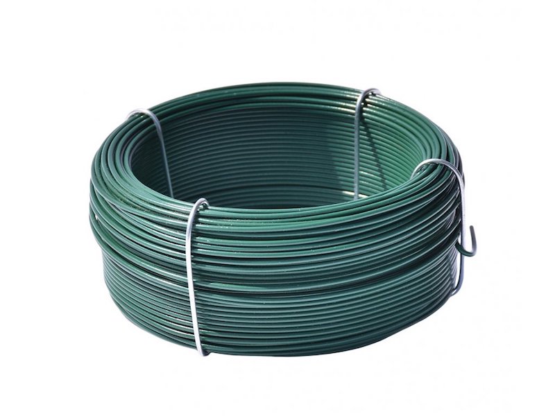 Drát vázací PVC 1,40-1,00 50m ZN+PVC RAL 6005 zelená