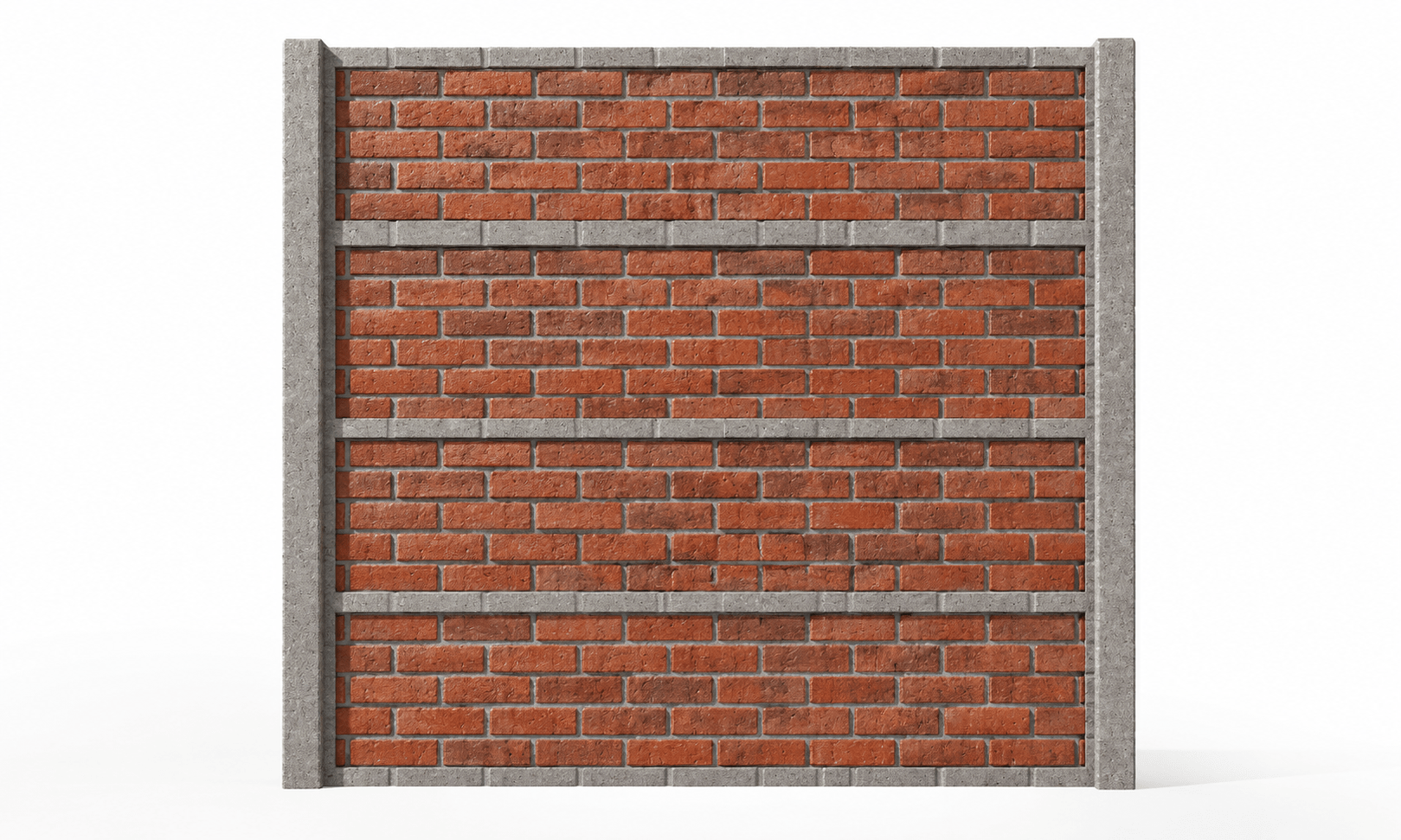 Betonový plot dekor Cihla 2130 x500 x 40 mm - Image 2